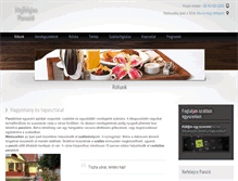Tablet Screenshot of nefelejcs-panzio.com